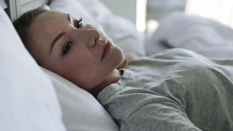 البكاء قبل النوم