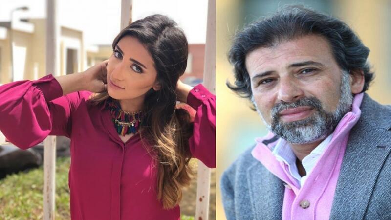 بالفيديو أول ظهور لرنا هويدي بعد إخلاء سبيلها في قضية فيديوهات خالد يوسف الإباحية البوابة