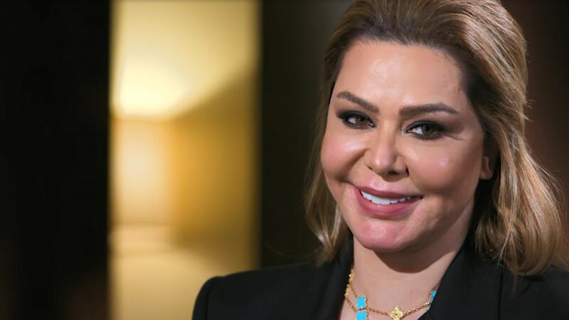 رغد صدام حسين ابنة الرئيس العراقي الراحل