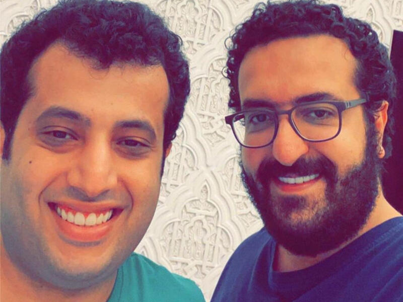 Turki Al-Shaikh (left) and Saud Al-Suwailem. (Supplied photo)