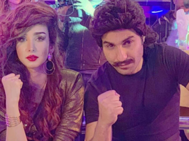 Sayed and Ritaj from Al Wad Sayyed Al Shahhat  Source hannahelzahed - Instagram