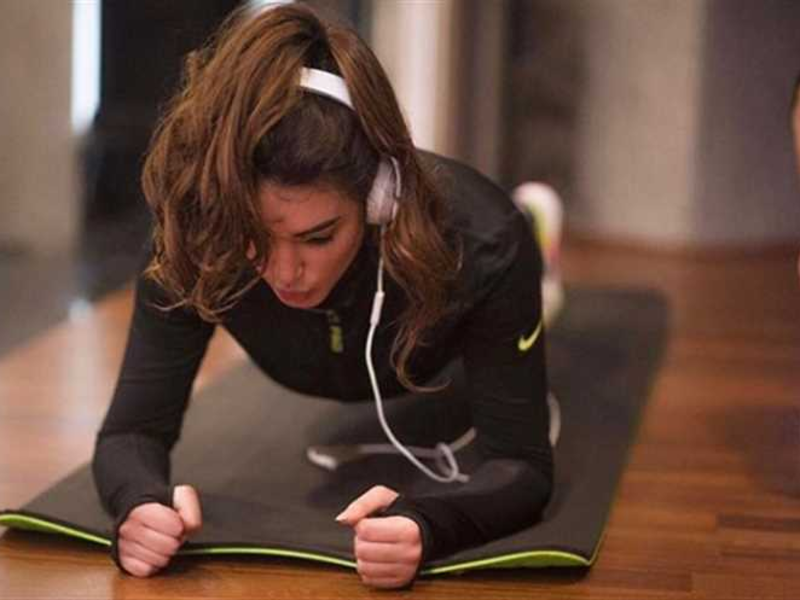 Yasmin Sabri likes to share images while practicing sports with her followers Source yasmine sabri Instagram