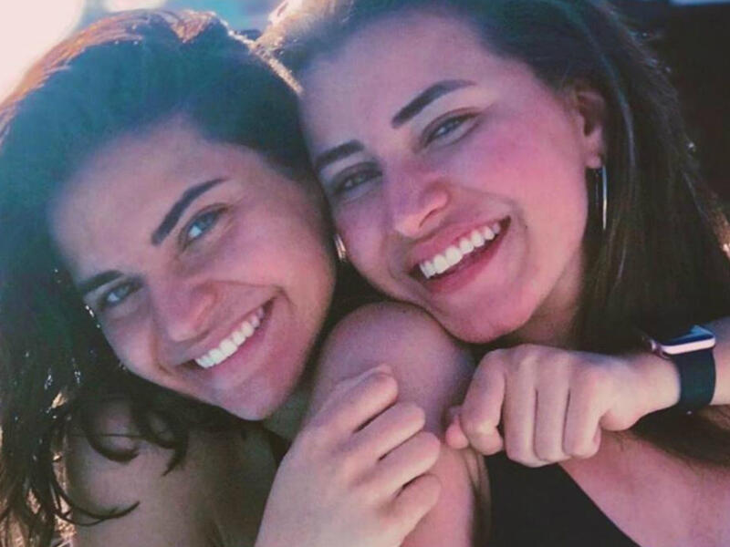 Sara Al Shami and a friend Source Instagram