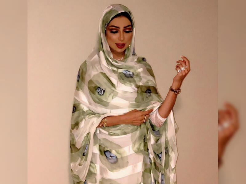 The Moroccan singer appeared in an attractive outfit in multiple pictures and videos on her Instagram account Source dunia batma Instagram