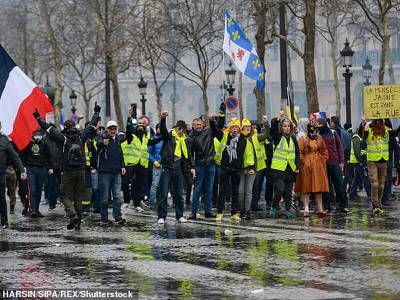 Yellow Vest protests have swept through the streets of Paris this year in an outcry against fuel price rises and falling living standards. (Shutterstock/ File Photo)