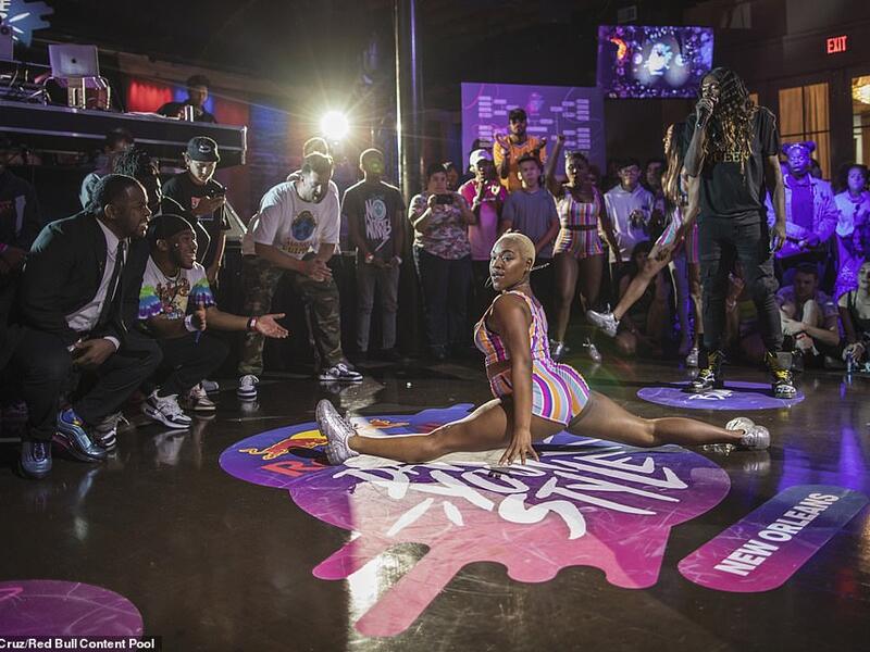 The competition has street dancers battling it out, freestyle (pictured: Big Freeda in New Orleans, Louisiana). ( Red Bull)