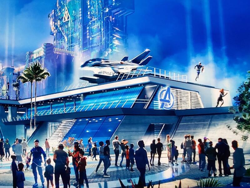Disneyland Paris's Avengers-themed  (Twitter)