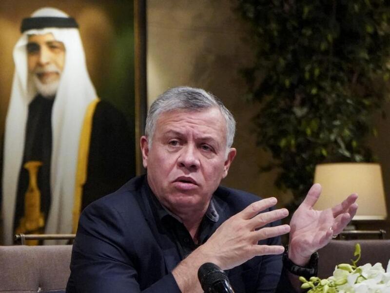 King Abdullah told the New York Times that he stays awake at night thinking of the unemployment problem among the country's youth (AFP)