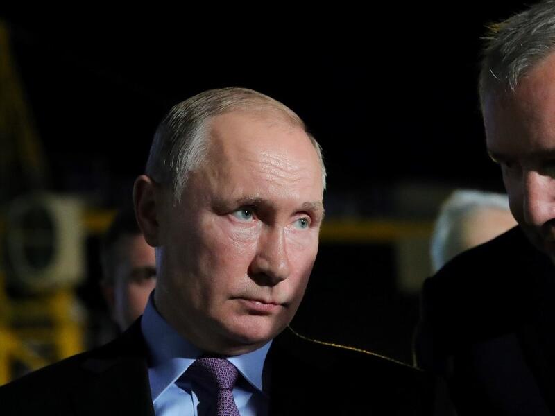 Russian president Vladimir Putin (AFP)