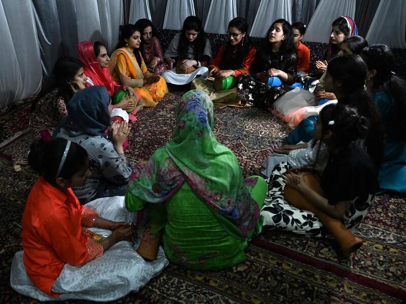 India's decision in early August to scrap Kashmir's autonomy has left the region reeling, impacting even the usually buoyant wedding industry -- a major driver of Kashmir's economy -- with hundreds of notices appearing in newspapers and on television in recent weeks, postponing or cancelling ceremonies. TAUSEEF MUSTAFA / AFP