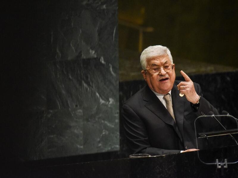 President Mahmoud Abbas (AFP)