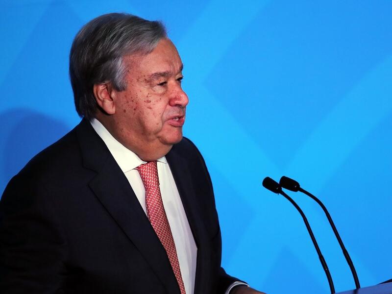 Secretary-General Antonio Guterres (AFP)