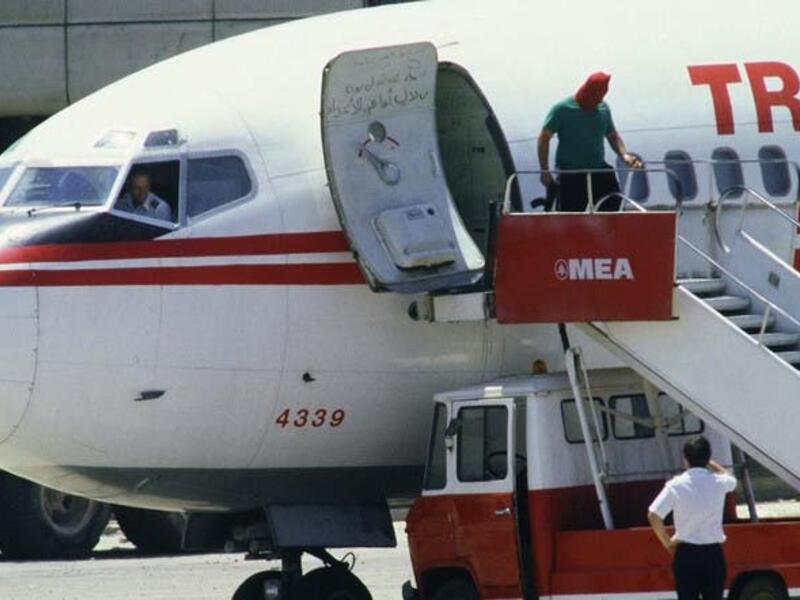 The TWA Flight 847 was travelling from Cairo to San Diego when it was hijacked on June 14, 1985 after it took off from Athens. (AFP/ File Photo)