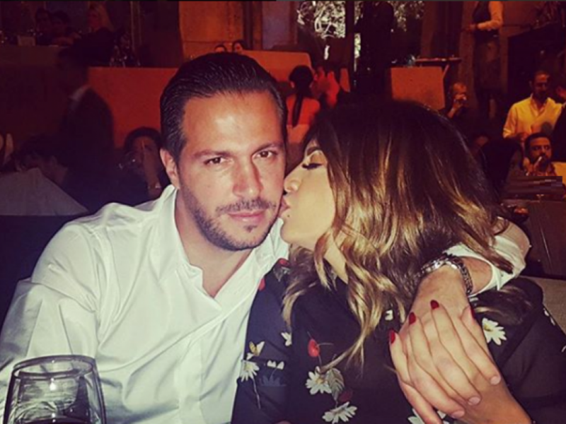 Amal Bouchoucha and Husband Walid Awada