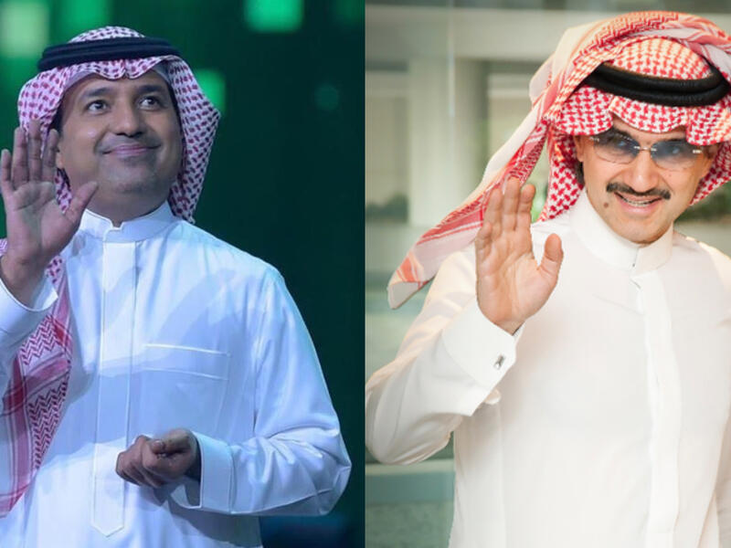 Rashed Al Majed published a video with Prince Al Waleed Bin Talal Source rashedtv Instagram  Alwaleed_Talal Twitter