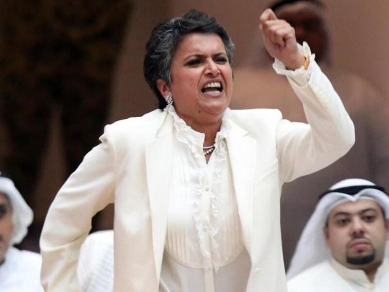 By winning her seat, Al Hashem became the ninth woman to be elected to Kuwait’s National Assembly since women gained the right to vote. (AFP)