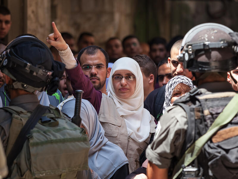 Palestinian-Israeli conflict (Shutterstock)	