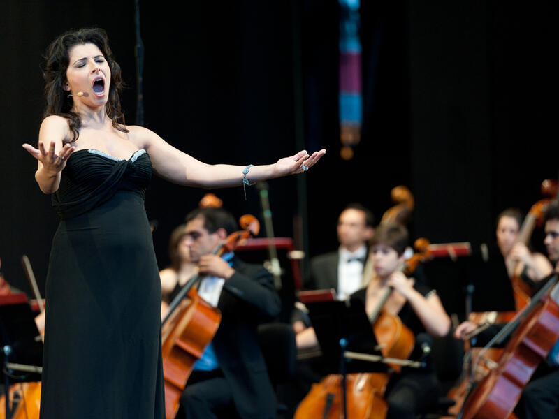 Mezzo-soprano Alessandra Volpe from Italy. (Shutterstock/ File Photo)