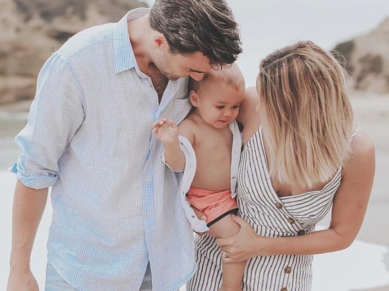 Lauren Conrad personality took to Instagram Wednesday after welcoming a baby boy, Charlie Wolf, with husband William Tell. (Lauren Conrad/ Instagram)