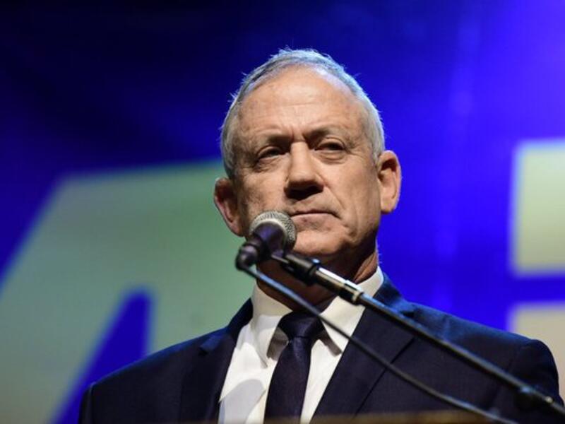 Blue and White party leader Benny Gantz (Twitter)