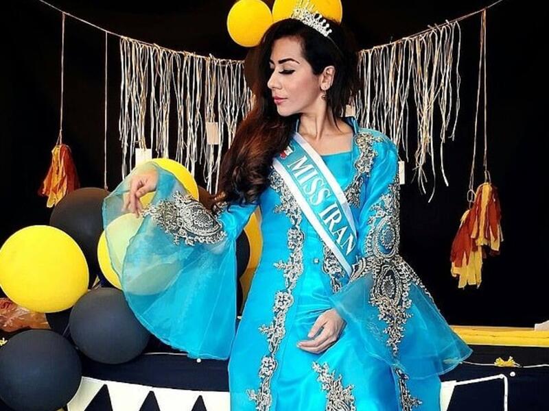 Bahareh Zare Bahari, a dental student who represented Iran at the 2018 Miss Intercontinental pageant in Manila, has been detained at Ninoy Aquino airport. (Facebook)