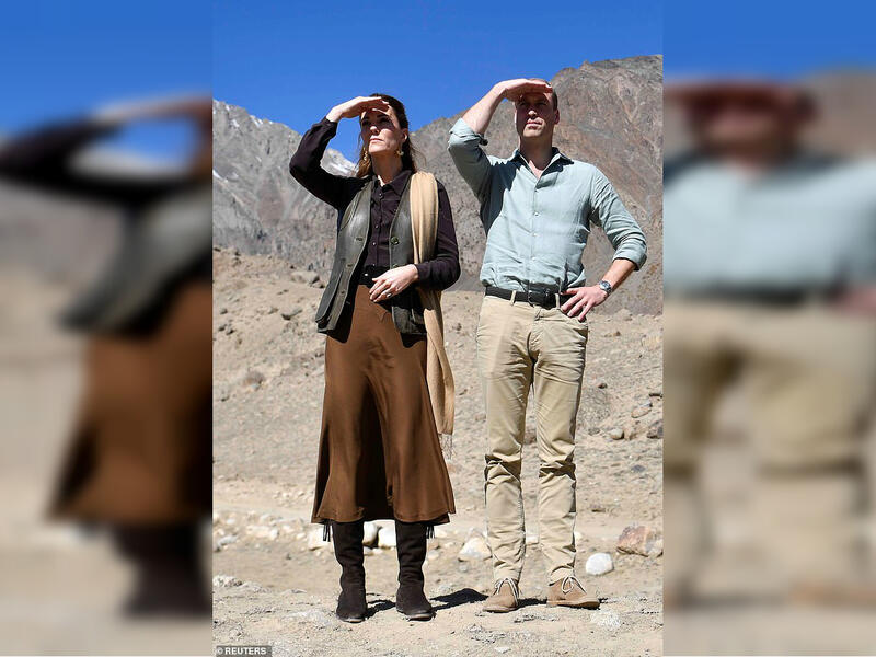 Kate Middleton in Pakistan Tour 2019