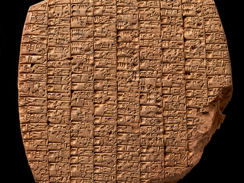 Cuneiform tablets (Twitter)
