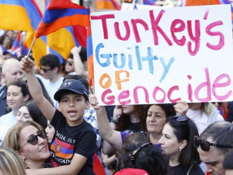 U.S. government recognize the century-old killings of 1.5 million Armenians as a genocide (Twitter)