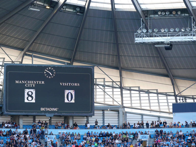 عام 2019: مانشستر سيتي 8-0 واتفورد