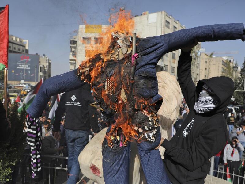 A Palestinian convicted over the killing of three Israelis died of cancer in custody today, officials said. The death, which sparked Palestinian accusations of neglect, comes amid heightened tension with protests already scheduled in multiple places in the occupied West Bank Tuesday. ABBAS MOMANI / AFP