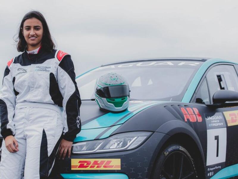 Reema Juffali will create history later this month at the Diriyah Circuit. (Supplied)