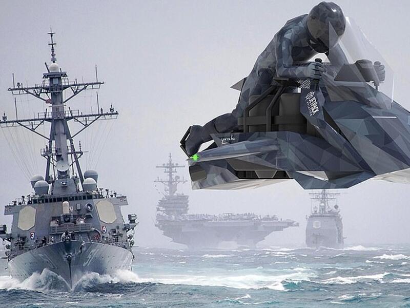 The experimental version of the Speeder will be able to reach top speeds of 400mph. (JETPACK)