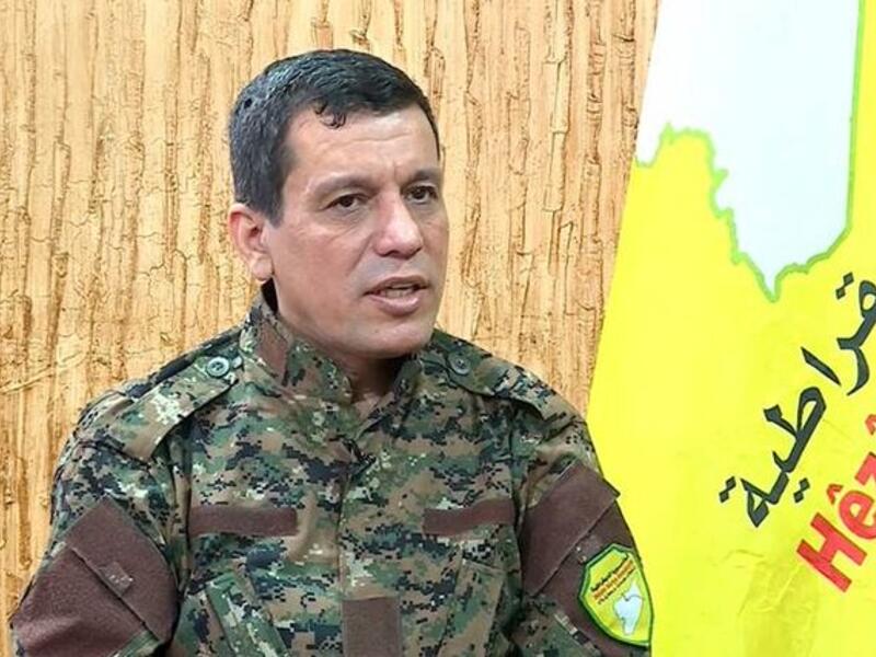 Commander of the Kurdish-led Syrian Democratic Forces (SDF) Mazloum Abdi  (Twitter)