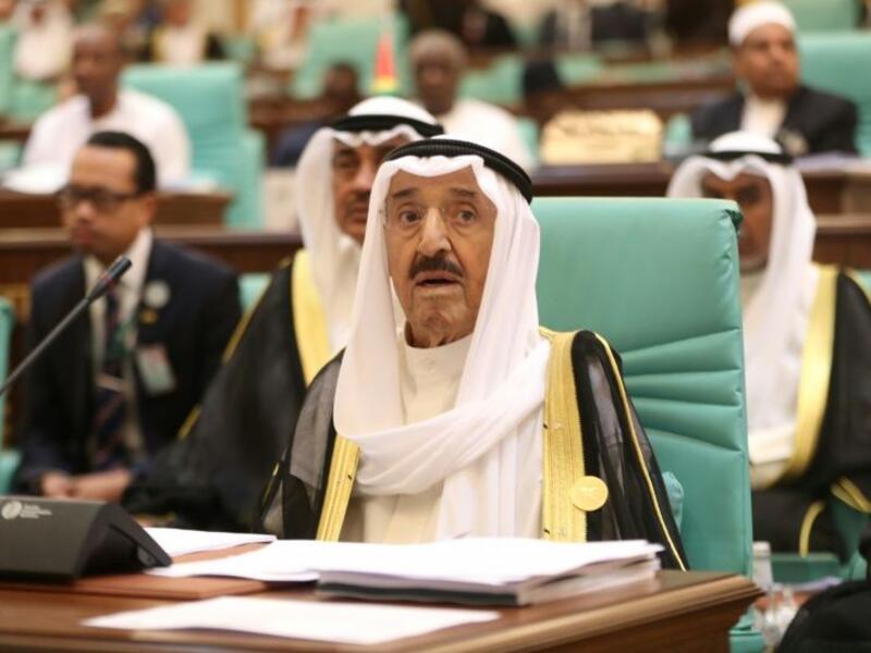 Kuwait's Emir Sheikh Sabah al-Ahmad Al-Sabah ascended to power in January 2006 (AFP Photo/BANDAR ALDANDANI)