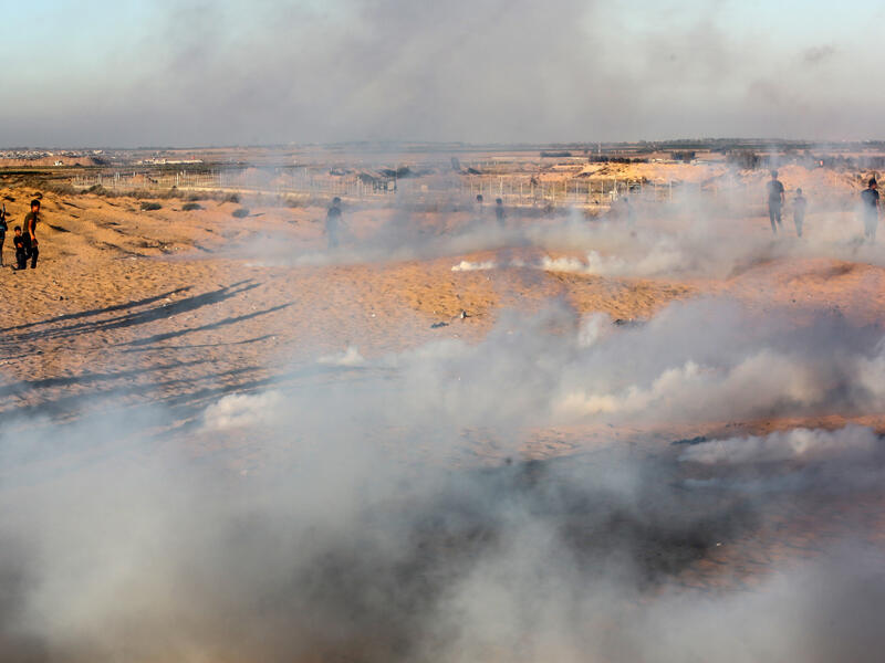 Gaza border (Shutterstock)	