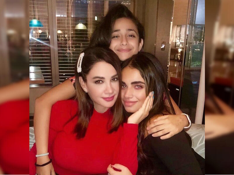 Mira daughter of Diana Haddad