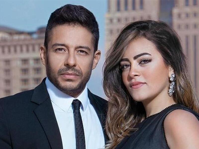 محمد حماقي وزوجته نهلة الحاجري