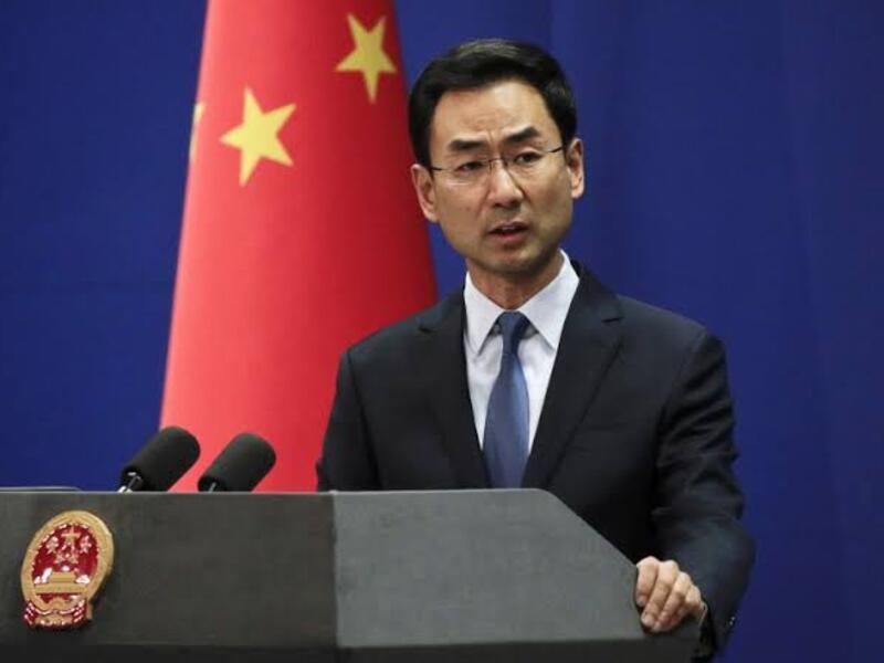 Spokesperson Geng Shuang (Twitter)