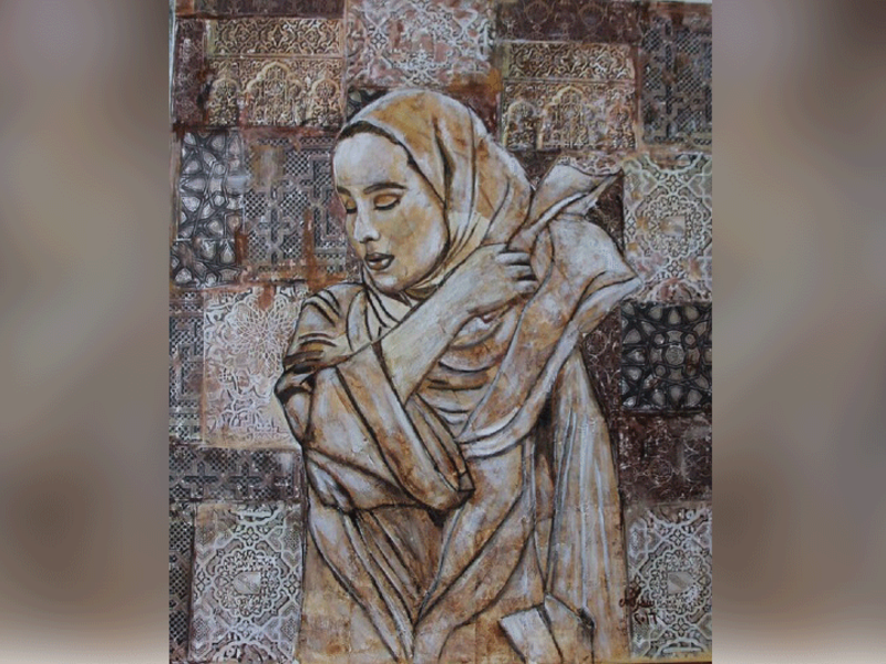 The artworks for this show are inspired by the UAE, Arabic culture and its heritage.