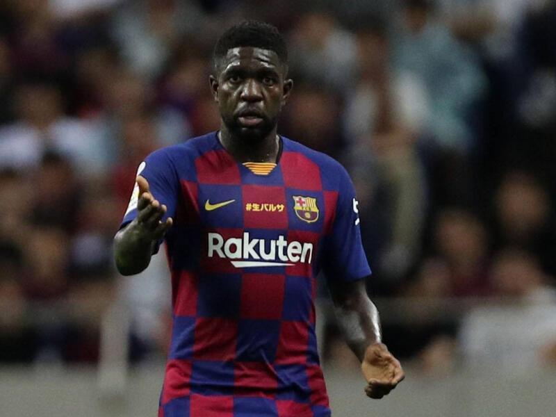 الفرنسي سامويل أومتيتي (برشلونة) وقيمته الحالية 40 مليون يورو بخسارة 30 مليون يورو