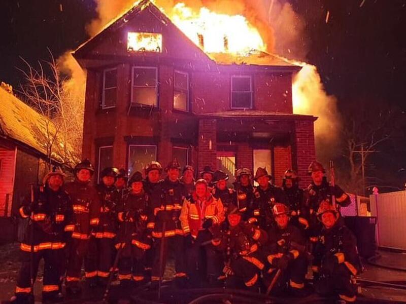 A picture of the home the following day shows it was completely burnt down. (Detroit Fire Incidents Page)