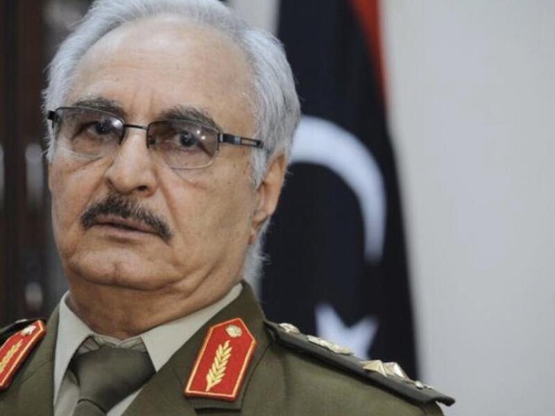 Forces loyal to Libya’s Khalifa Haftar  (Twitter)
