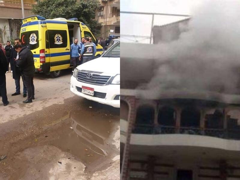 وفاة والد الفنان إيهاب توفيق في حريق في منزله