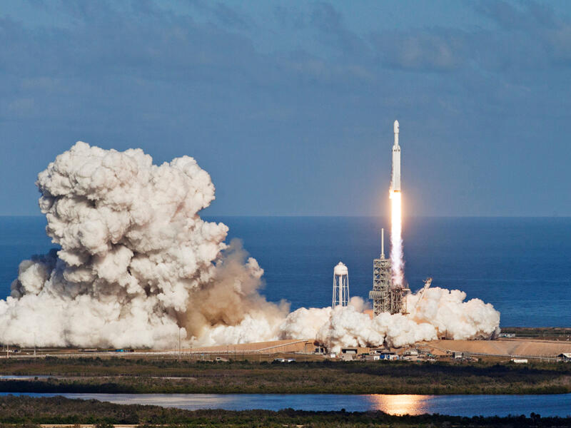 Rocket launch. Elements of this image furnished by NASA. (Shutterstock/ File Photo)