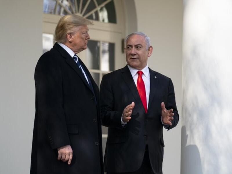  Israeli Prime Minister Benjamin Netanyahu and Donald Trump (Twitter)