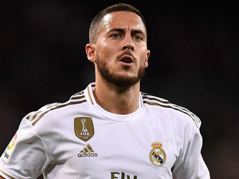 لاعب ريال مدريد إيدين هازارد (29 عاماً) وقيمته 120 مليون يورو