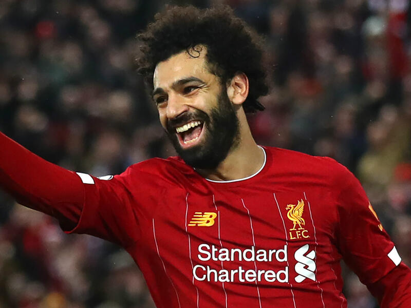 لاعب ليفربول محمد صلاح (27 عاماً) وقيمته 150 مليون يورو