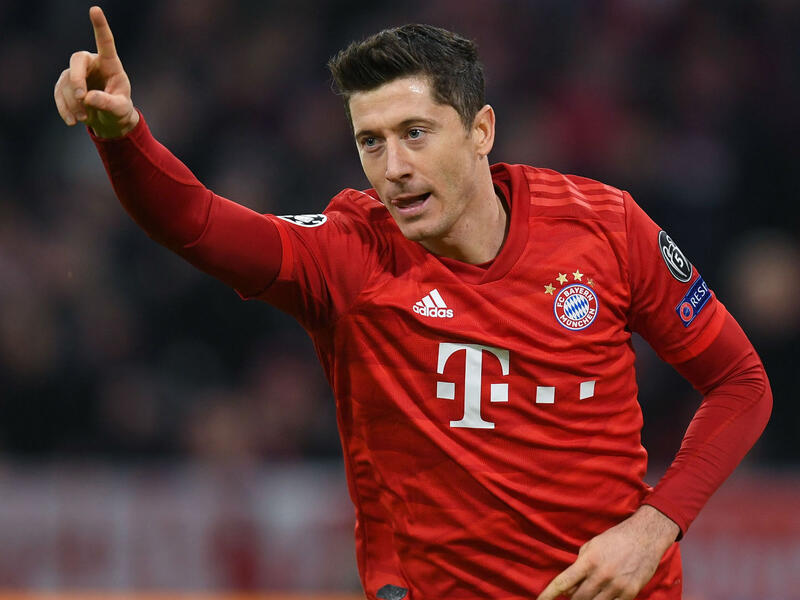 لاعب بايرن ميونيخ روبرت ليفاندوفسكي (31 عاماً) وقيمته 70 مليون يورو