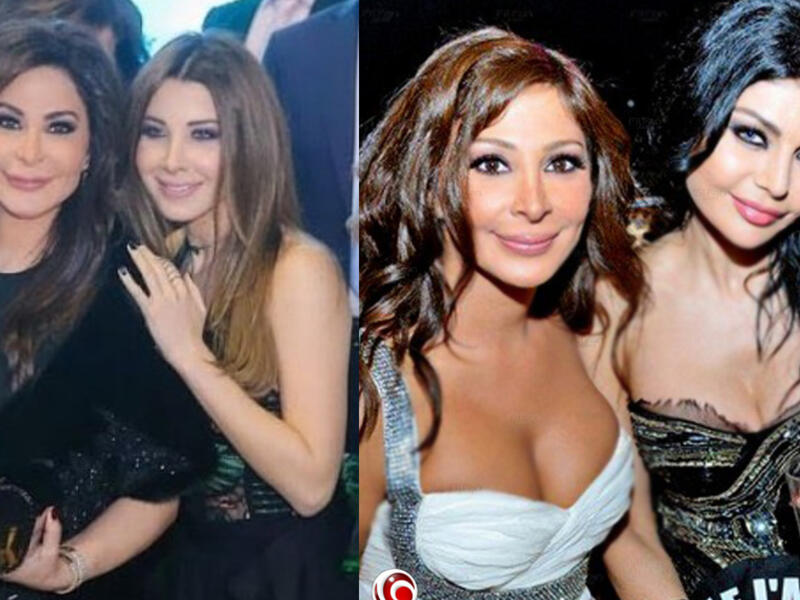هيفاء وهبي، إليسا ونانسي عجرم