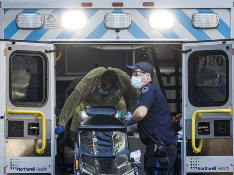 NY  battling coronavirus  (Twitter)